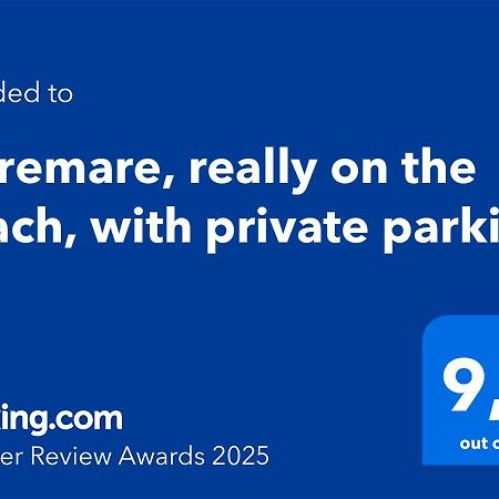 Maremare, Really On The Beach, With Private Parking ซาโวนา ภายนอก รูปภาพ